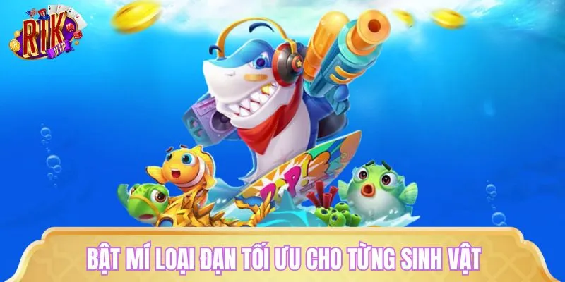 Ngư thủ cần sử dụng đạn chính xác với từng loài cá